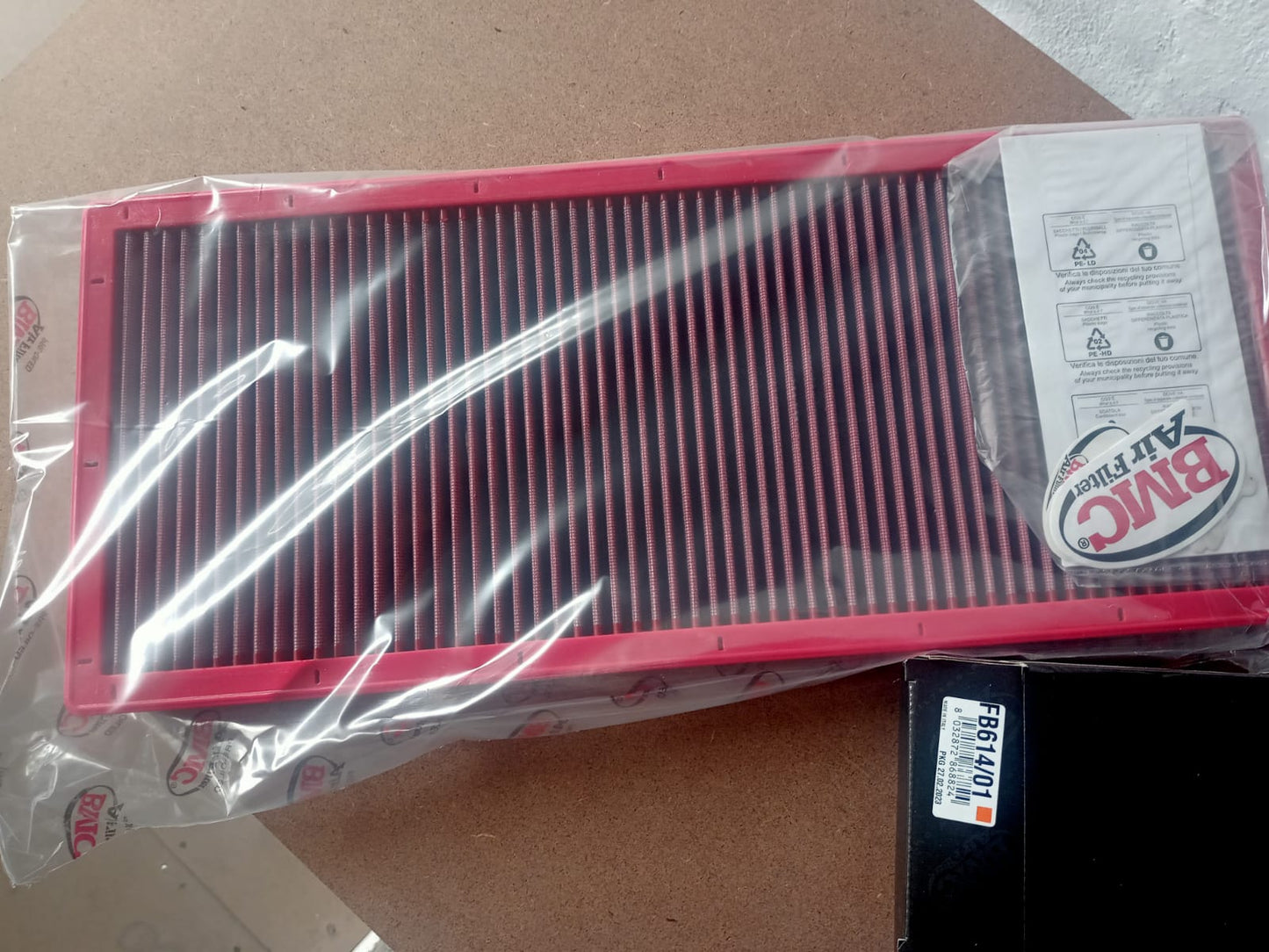 Filtro de aire BMC Ferrari 458 full kit