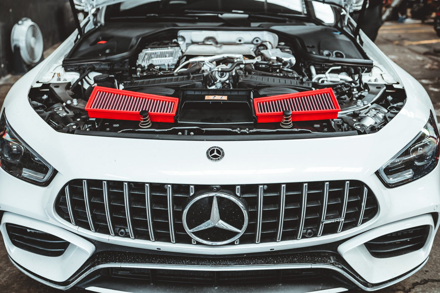 filtro de aire BMC Mercedes Benz AMG GT63, E63, G63, S63, GLE63 2017+, Aston Martin DBX