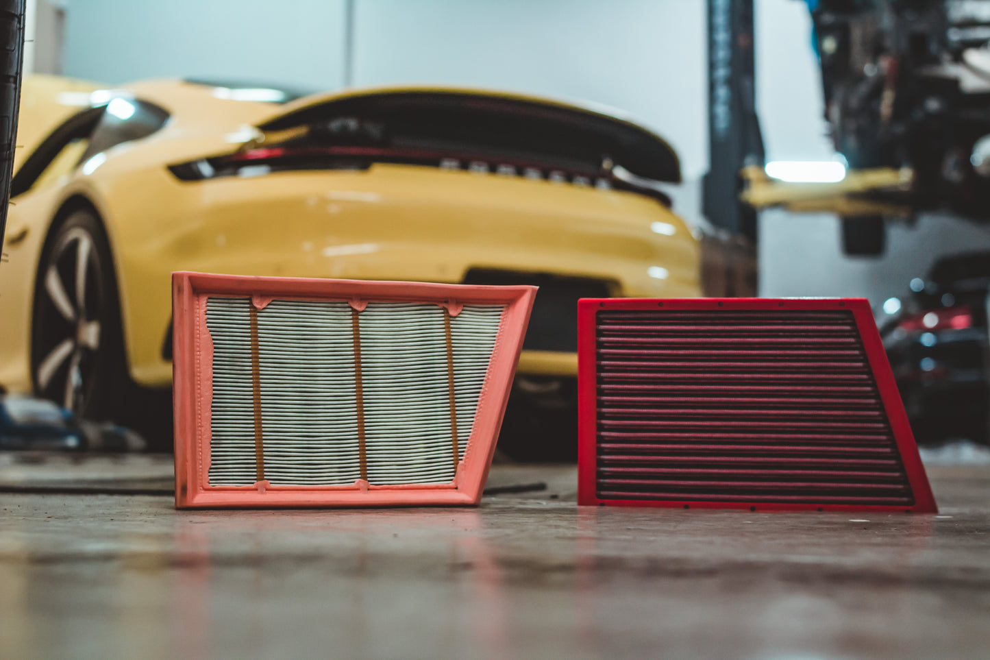 Filtro de aire BMC Porsche 992 Carrera y Turbo