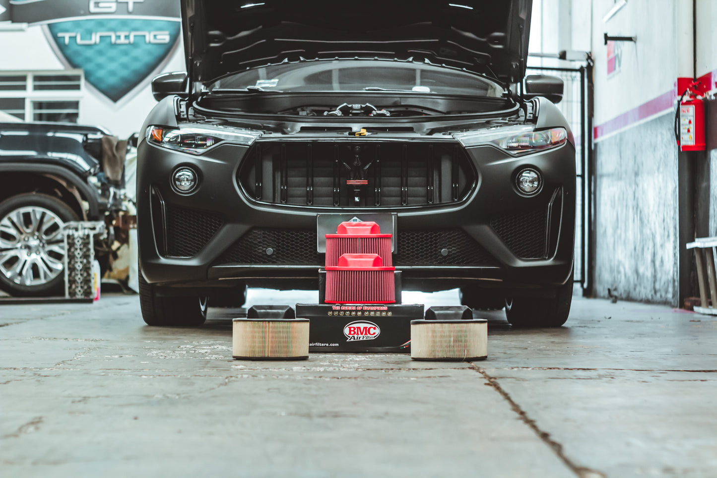 Filtro de aire BMC Maserati Ghibli y Levante